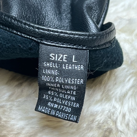 3M Thinsulate Leather Gloves with Lining, sz. L - Picture 5 of 5